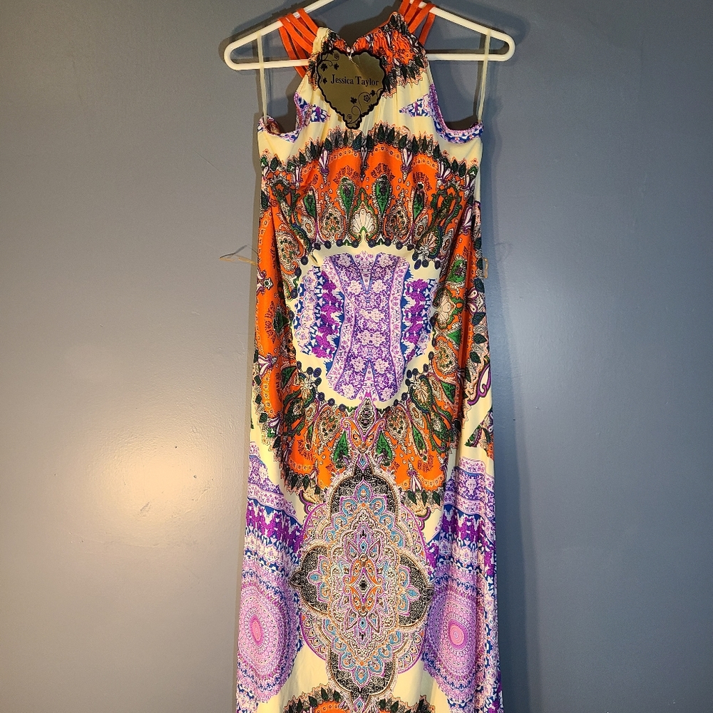 NWT Jessica Taylor halter sundress 2x - Picture 6 of 7